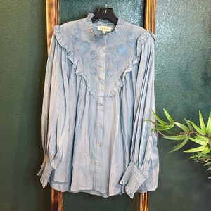 A beautiful blouse with a variety  style